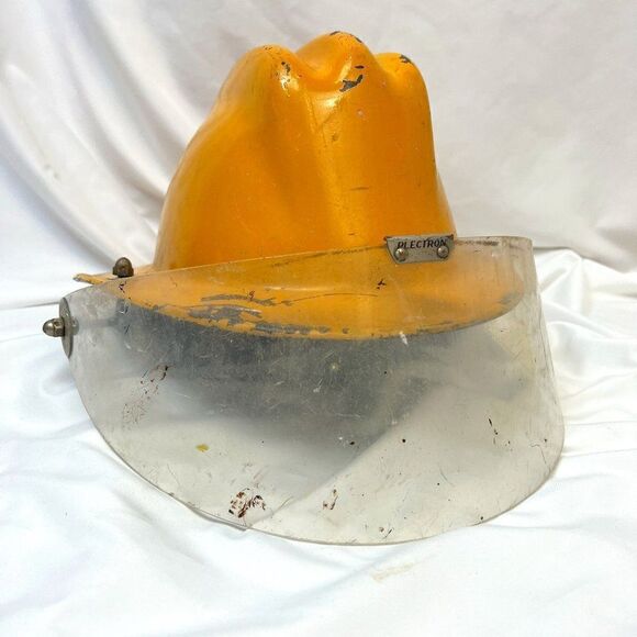 Vintage Original real Firemen Helmet Gentex Corporation 60s - Picture 1 of 12
